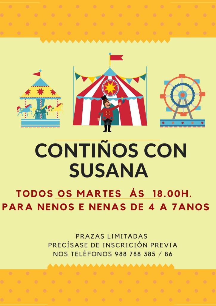Contiños Con Susana | Biblioteca Pública De Ourense