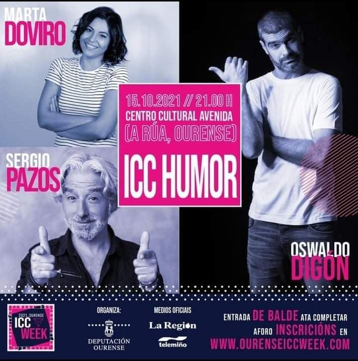 Mara Doviro, Sergio Pazos Y Oswaldo Digón | Icc Humor