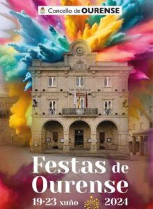 Cartel Fiestas De Ourense 2024 600x817