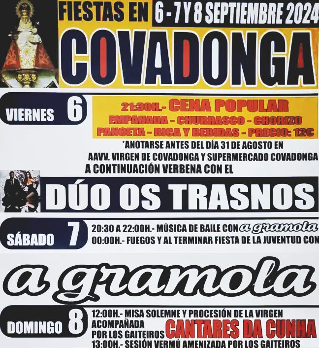 Fiestas De Covadonga 2024