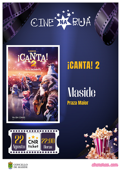 Maside 22 Agosto Canta 2 Cartel