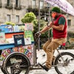 La ciclobiblioteca en la biblioteca en Vilar de Barrio