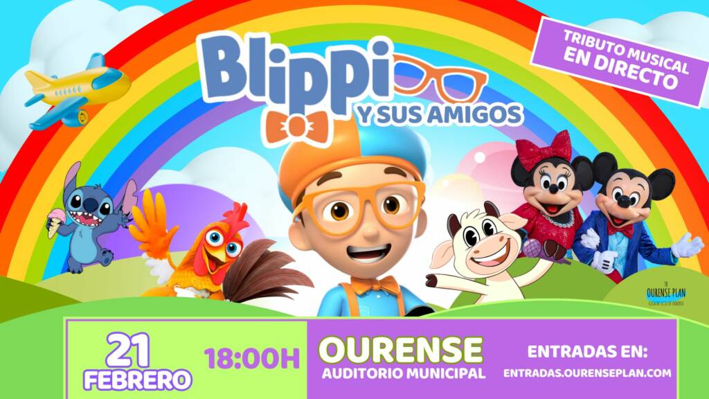 Blippi en Ourense