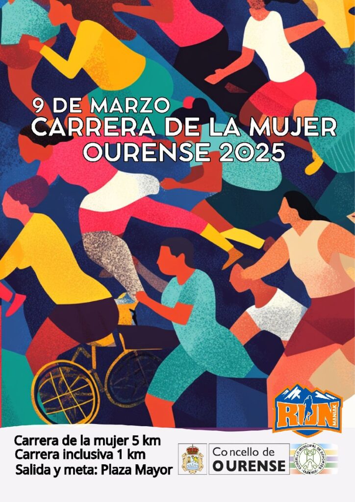 Cartel Vi Carrera De La Mujer 2025