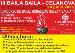 Cartel Baila Baila