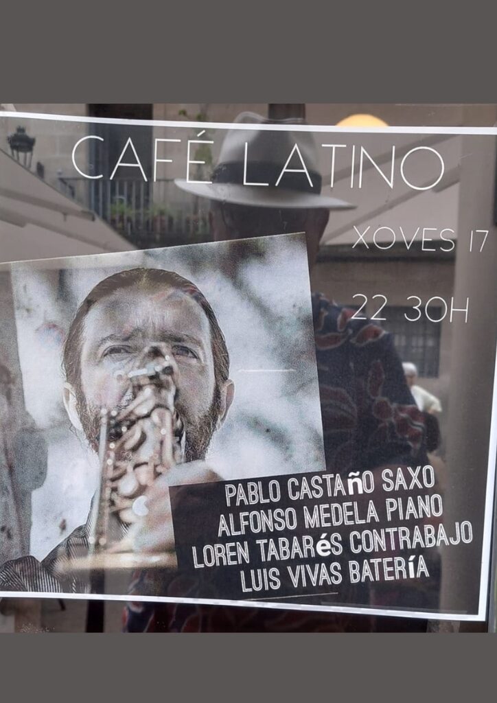 Café Latino De Ourense, Concierto Pablo Castaño (1)