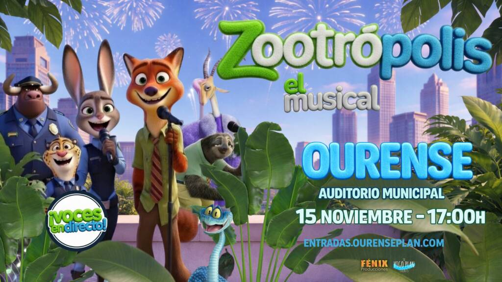 Zootropolis Ourense Horizontal