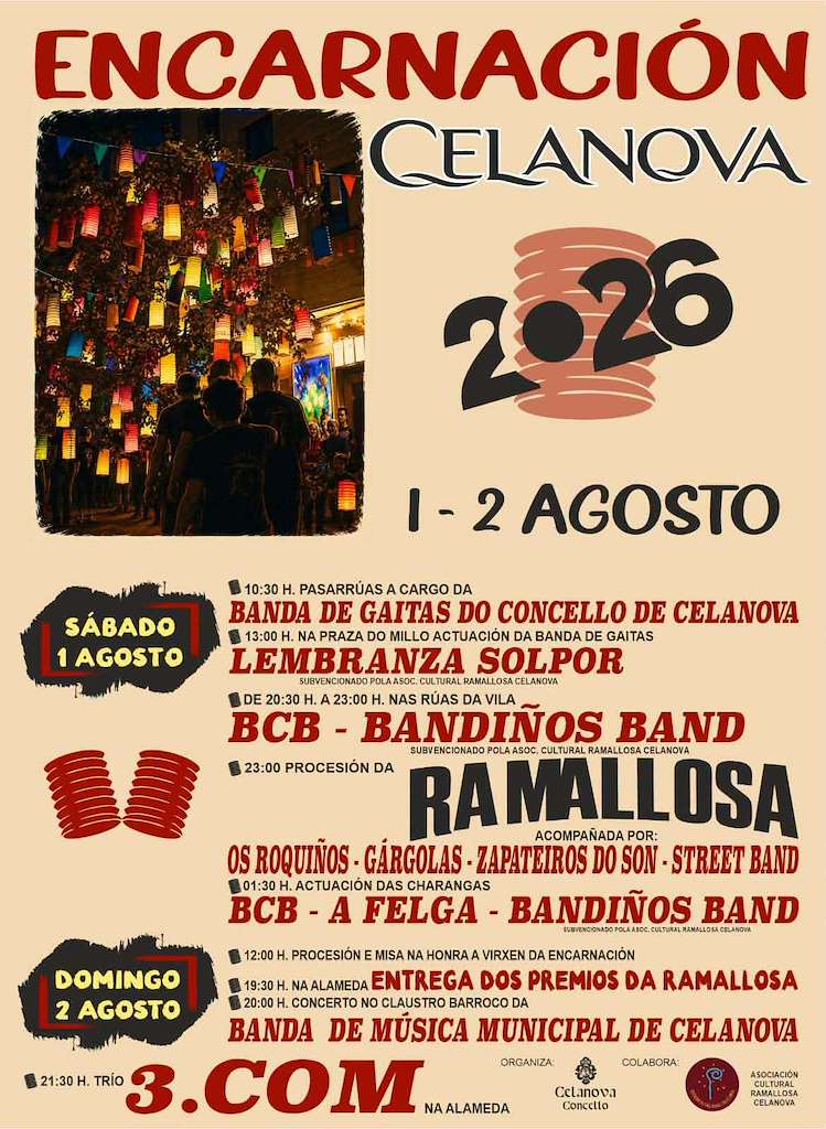 Virxe Da Encarnacion Procesion Da Ramallosa Celanova