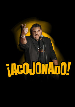 ¡acojonado!