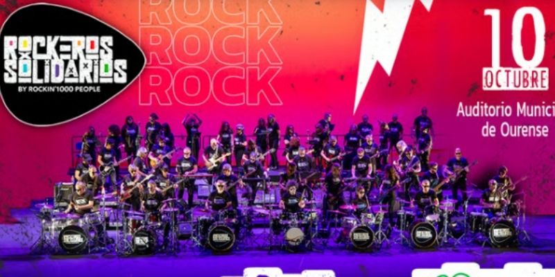 Rockeros Solidarios Concierto En Ourense