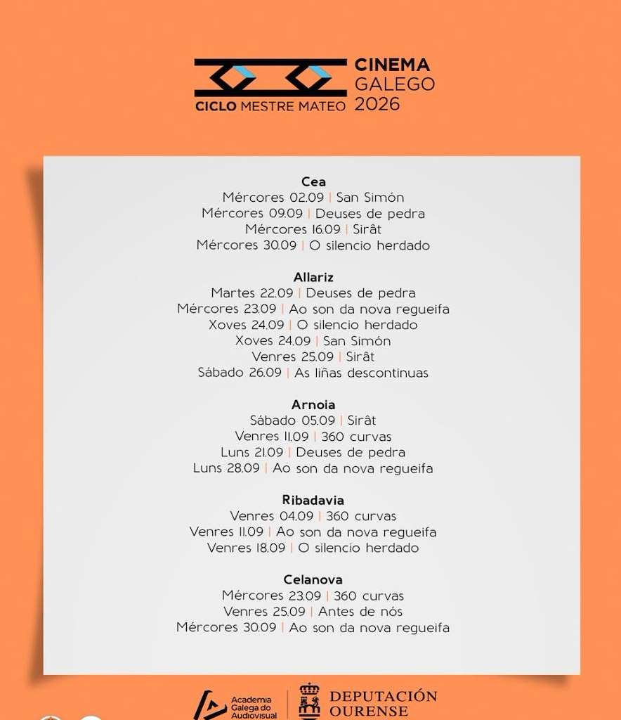 Ciclo De Cine Galego Mestre Mateo Allariz